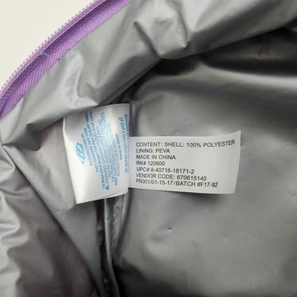 Pink Warner Brothers DC Superhero Girls Drop Bottom Insulated Lunchbox - Picture 9 of 12